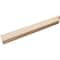 Ekena Millwork 2in. W x 4in. H x 32in. L New Brighton Woodgrain TimberThane Rafter Tail, Primed Tan RFTUR02X04X32NEBRCPR - alternate 3